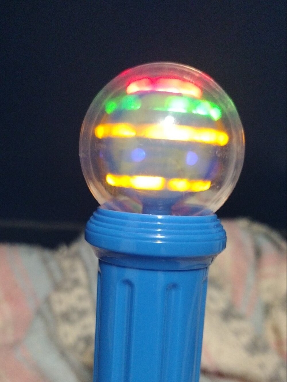 Bubble Wand Light Spinner for Kids (2 Pk)- Blue - Picture 6 of 6